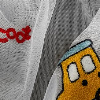 Firana gotowa na przelotkach ALVIN 140x250 Eurofirany biały