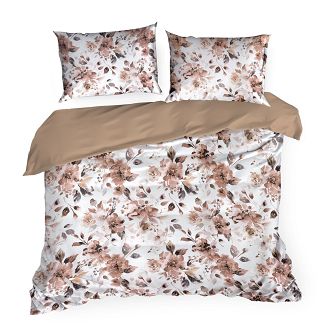 Pościel satynowa SPRING 160x200 Eurofirany biały