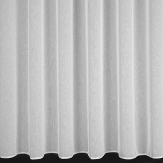 Firana gotowa na przelotkach ANGELA 300x250 Eurofirany biała