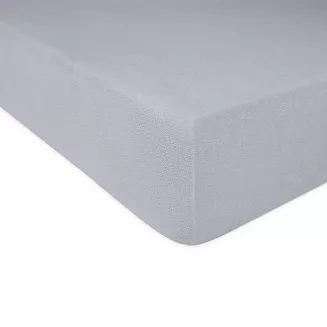 Prześcieradło frotte z gumką 120x200 Darymex popiel