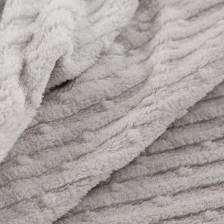 Koc narzuta LISA 70x160 Design91 srebrny