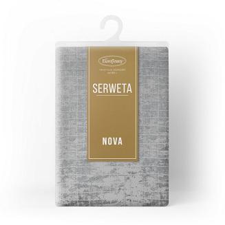 Obrus dekoracyjny ALINA 85x85 Eurofirany srebrny