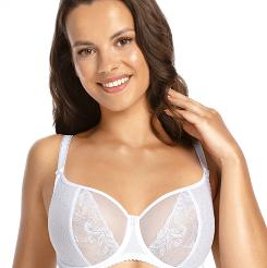 Biustonosz GAIA Balconette Ada 1026 miękki biały