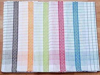 Ścierka kuchenna NINA 45x65 wzór niebieska kratka