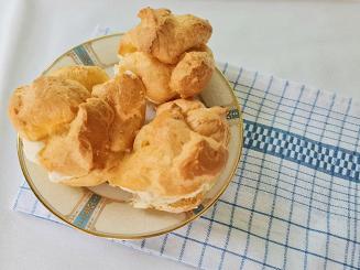 Ścierka kuchenna NINA 45x65 wzór niebieska kratka