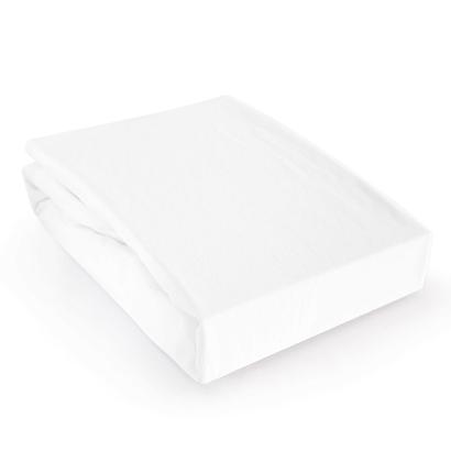 Prześcieradło ochronne z gumką jersey 70x140 Darymex białe