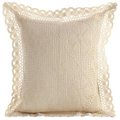Poszewka dekoracyjna MIRELLA 40x40 Eurofirany jasnobeżowy