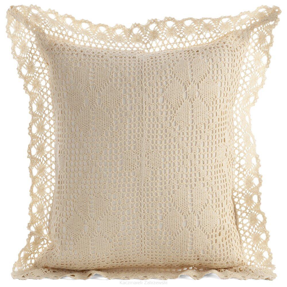 Poszewka dekoracyjna MIRELLA 40x40 Eurofirany jasnobeżowy