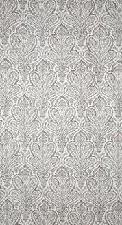 Zasłona gotowa na przelotkach ALMINA 140x250 Eurofirany stalowy