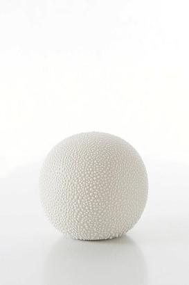 Kula dekoracyjna RISO śr 8 Eurofirany kremowa z efektem kropel rosy