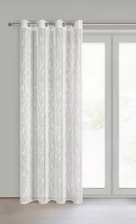 Firana gotowa na przelotkach MELODY 140x250 Eurofirany biały
