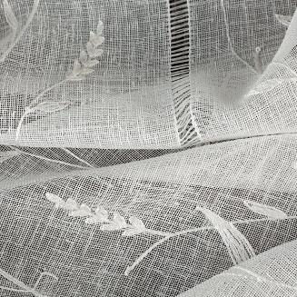 Firana gotowa na przelotkach MELODY 140x250 Eurofirany biały