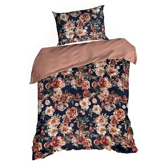 Pościel satynowa SPRING 140x200 Eurofirany czarny