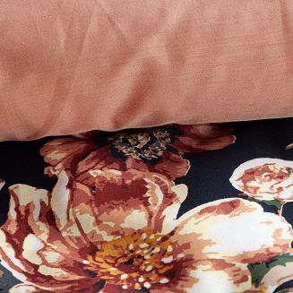 Pościel satynowa SPRING 140x200 Eurofirany czarny