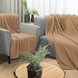 Koc narzuta BUKLA2 150x200 Eurofirany beżowy