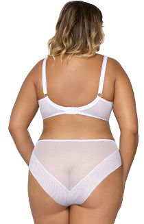 Biustonosz Full Cup AV 1741 usztywniany biały