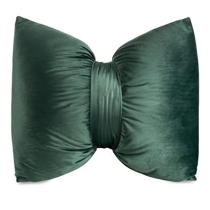 Poduszka dekoracyjna KOKARDA 45x55 Eurofirany ciemnozielona