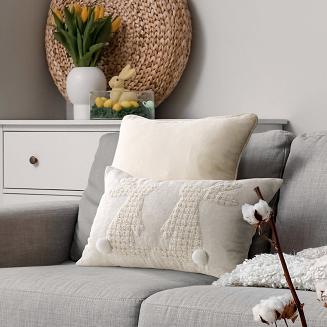 Poszewka dekoracyjna WIOSNA 30x50 Eurofirany kremowy