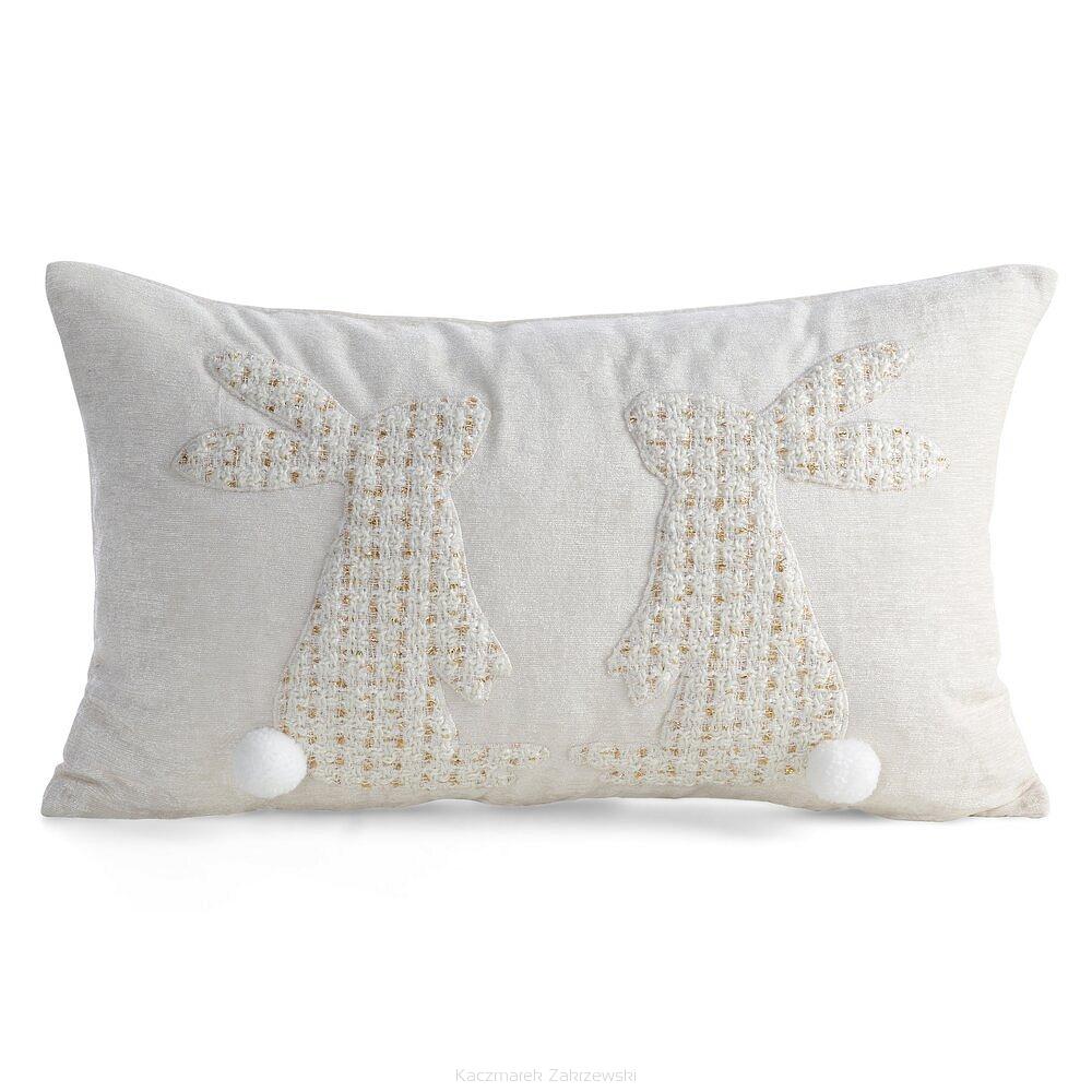 Poszewka dekoracyjna WIOSNA 30x50 Eurofirany kremowy