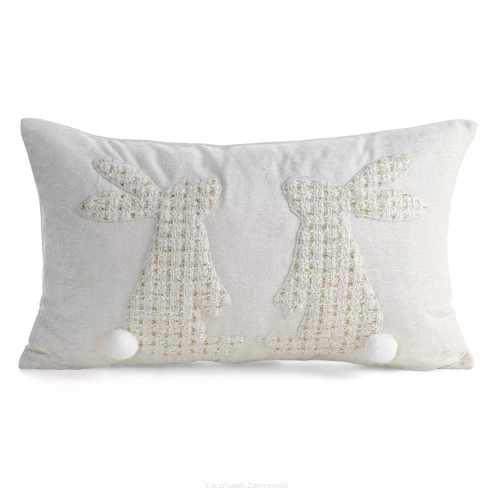 Poszewka dekoracyjna WIOSNA 30x50 Eurofirany kremowy