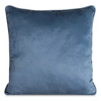 Poszewka dekoracyjna VELVET 45x45 Eurofirany ciemnoniebieski