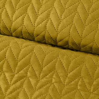 Narzuta dekoracyjna LUIZ 170x210 musztardowy