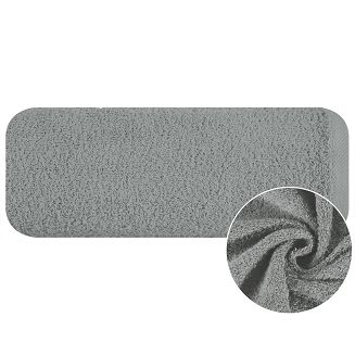 Ręcznik GŁADKI-2 100x150 Eurofirany stalowy