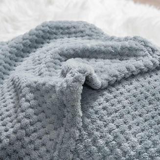 Koc narzuta z mikrofibry Monte 150x200 szary
