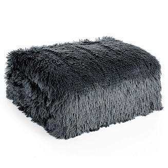 Koc narzuta TIFANY 70x160 Design91 stalowy