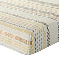 Prześcieradło satynowe z gumką PRINT 140x200 Eurofirany musztardowy