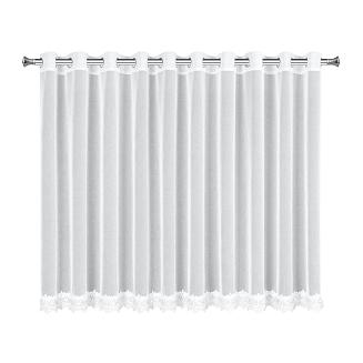 Firana gotowa na przelotkach KAJA 350x145 Eurofirany biały