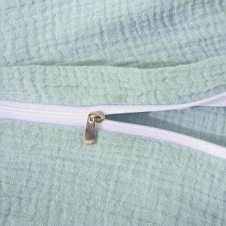 Szałwiowa Bawełniana Pościel Muślinowa 140x200