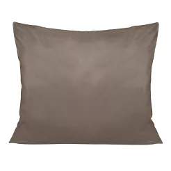 Poszewka satyna bawełniana 50x80 Darymex jednobarwna sepia