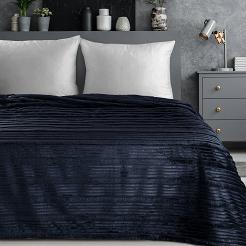 Koc narzuta NINA 220x200 Eurofirany granatowy