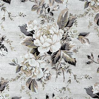 Pościel satynowa SPRING 160x200 Eurofirany srebrny