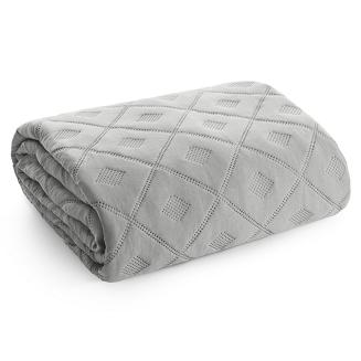 Narzuta dekoracyjna ALARA6 200x220 srebrny