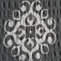 Pościel z kory 100% bawełna 160x200 wzór ornament na szarości