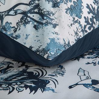 Pościel satynowa SPRING 140x200 Eurofirany biały