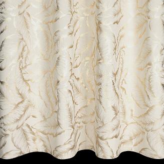 Zasłona gotowa na przelotkach MILENA 140x250 Eurofirany kremowy