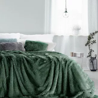 Koc narzuta TIFFANY 150x200 Design91 c.zielony