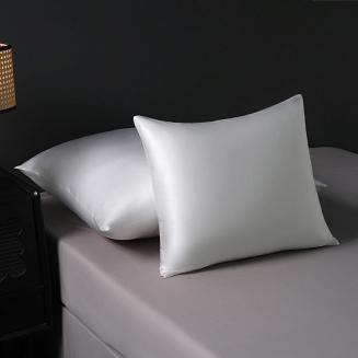 Jedwabna poszewka na poduszkę 40x40 jedwab morwowy biała