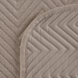 Narzuta dekoracyjna LEN 220x240 beżowy