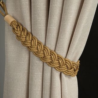 Sznur dekoracyjny do zasłon KAYLA złoty