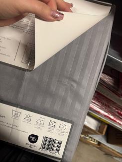 Komplet pościeli hotelowej adamaszek La Perriere 220x200 miętowa