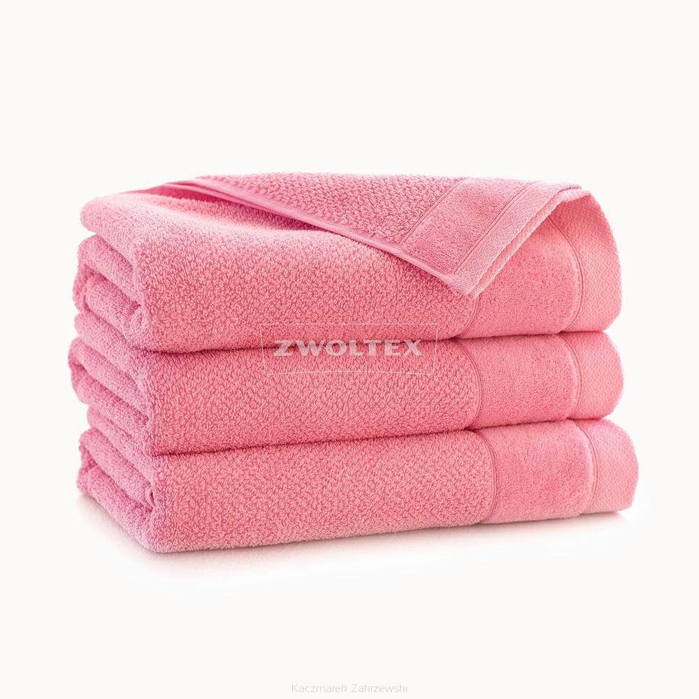 Ręcznik SMOOTH 50x90 Zwoltex ciemny róż