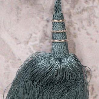 Sznur dekoracyjny do zasłon ALORA ciemnomiętowy