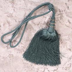 Sznur dekoracyjny do zasłon ALORA ciemnomiętowy