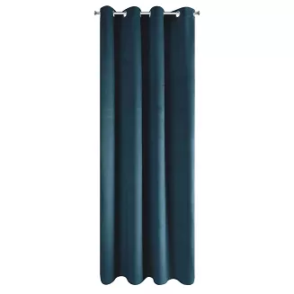 Zasłona gotowa na przelotkach PIERRE 140x250 Pierre Cardin Eurofirany granatowy