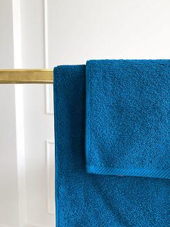 Ręcznik frotte Bari 70x140 gładki niebieski