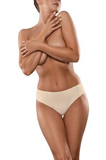 Figi damskie z koronką Babell kod 146 beżowe